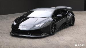 Lamborghini Huracan by Liberty Walk and RACE! 2016 года